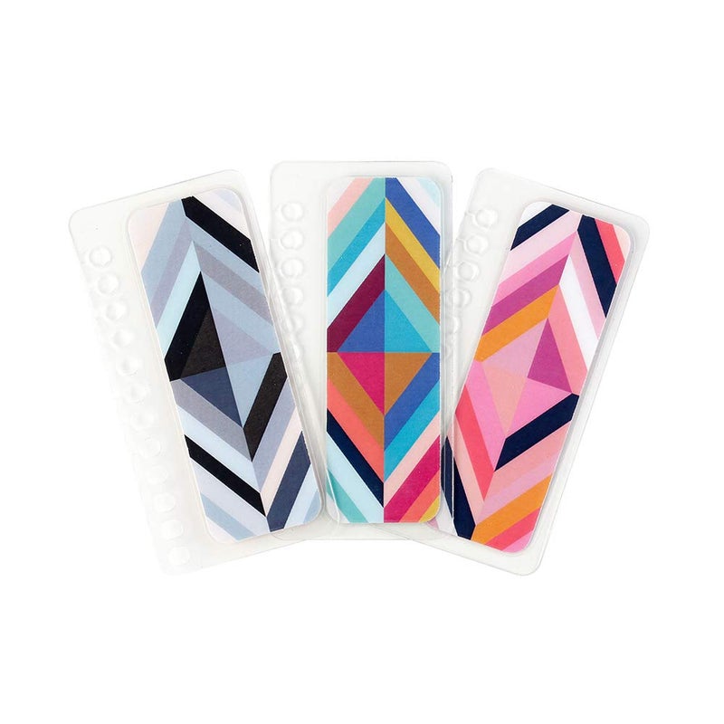 Erin Condren Designer Accessories - Snap-in Bookmarks - Oh So Retro, 3 Pack Compatible with Erin Condren Spiral Notebooks, Planners, Agendas and Much More - Image 1